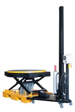 SWSE-CU RotoLift 1500Kg Power Rotating Top Spring Elevator & Wrapper Mast Complete Unit - Product
